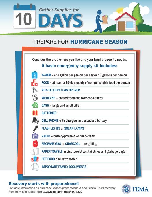Image of FEMA factsheet