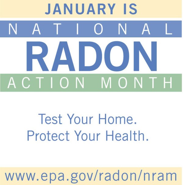 Radon Action Month flyer image