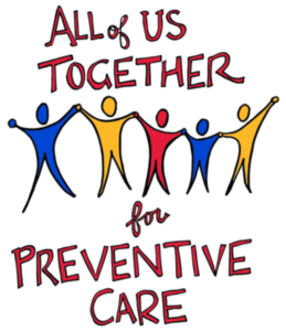 People holding hands for Prevention