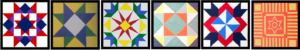 Different quilts designs horizontal