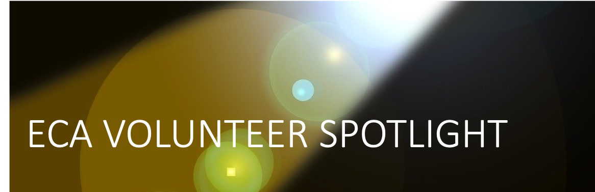 Spotlight shinning on fraze ECA Volunteer Spotlight