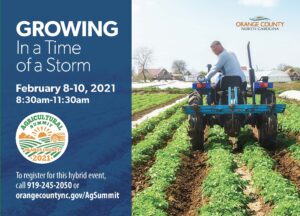 Cover photo for 2021 Orange County Agricultural Summit
