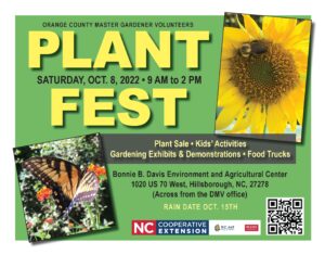 Cover photo for Orange County Master Gardener Volunteers Invite You to PlantFest 2022