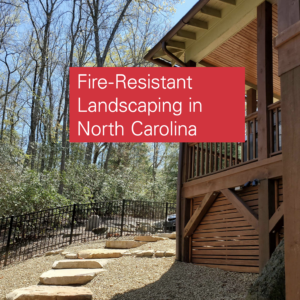 Cover photo for Fire-Resistant Landscaping in NC