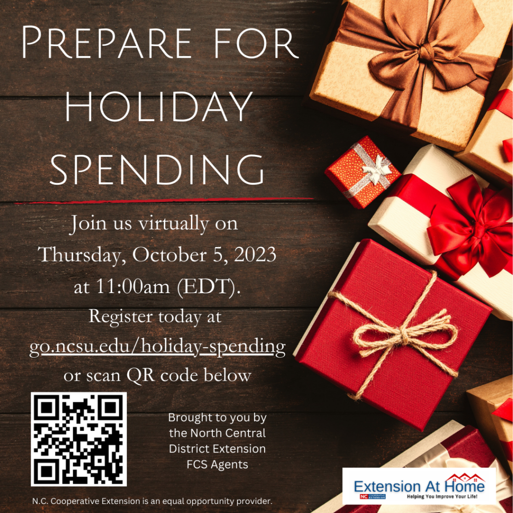 Prepare for Holiday Spending