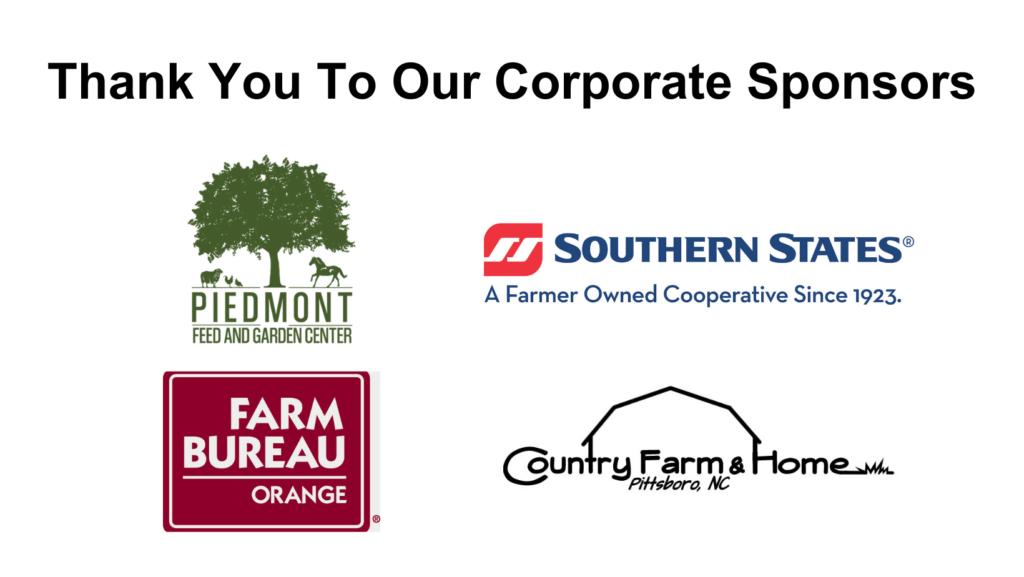 Thank you to our corporate sponsors